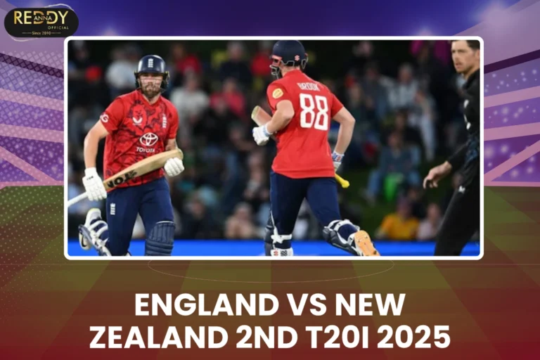 England vs New Zealand 2nd T20I 2025