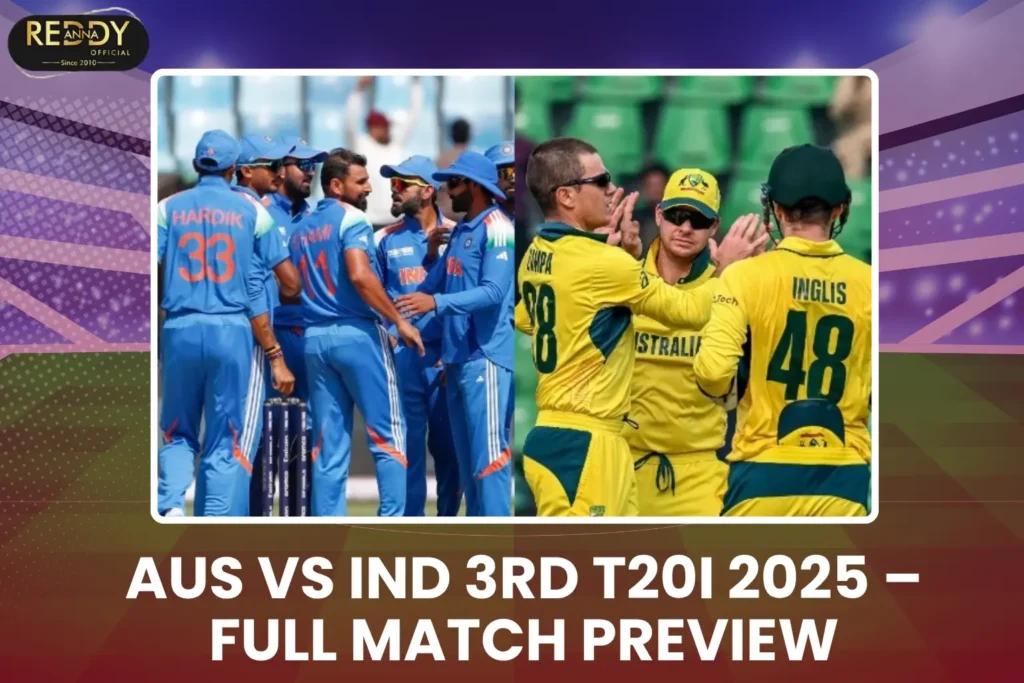 AUS vs IND 3rd T20I