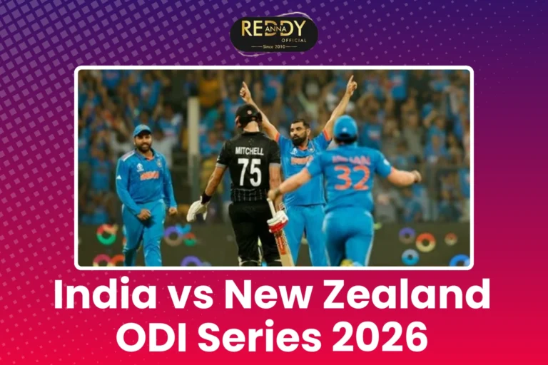 India vs New Zealand ODI Series