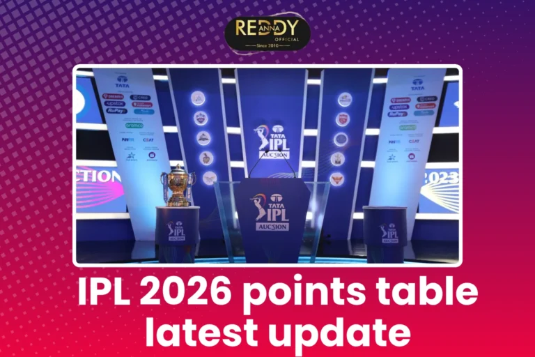 IPL 2026 points table