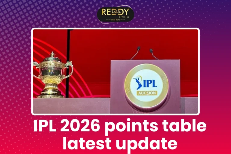 IPL 2026 points table latest