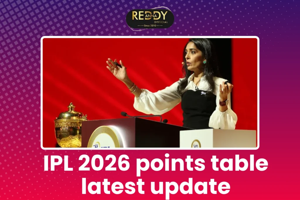 IPL 2026 points table latest update