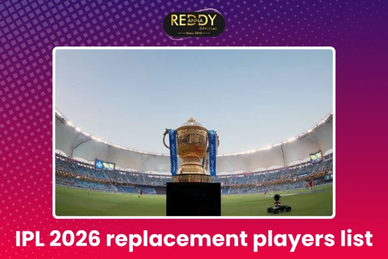 IPL 2026 replacement players list
