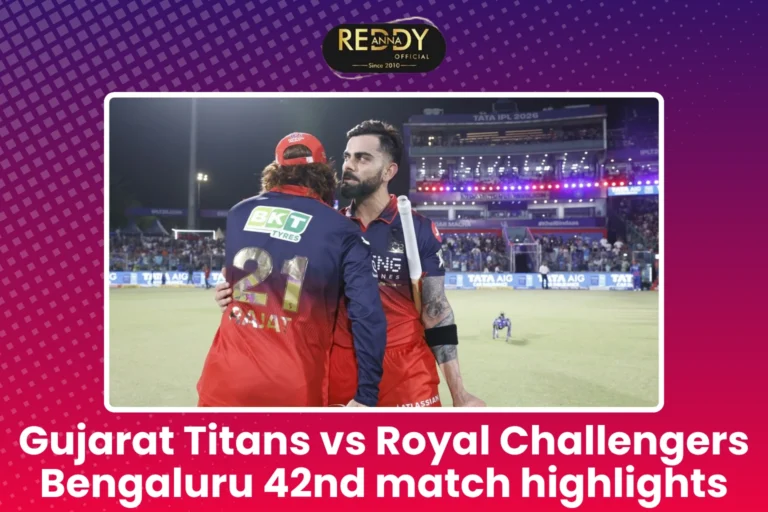 Gujarat Titans vs Royal Challengers Bengaluru