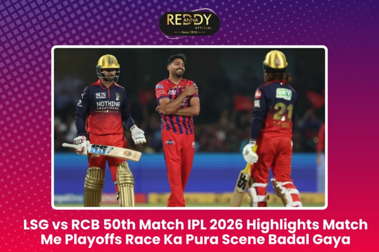 LSG vs RCB 50th Match IPL 2026