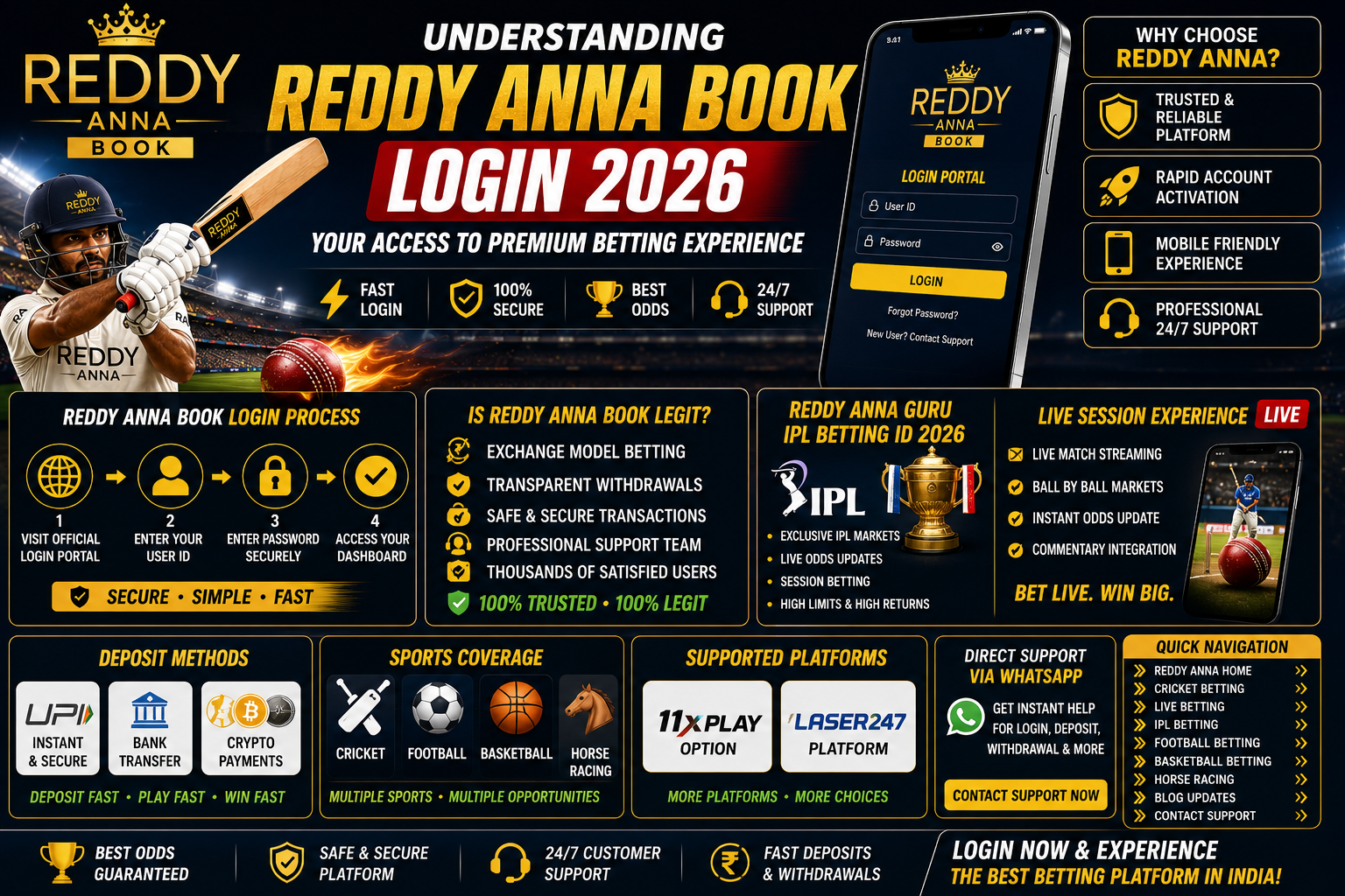 Reddy Anna Book Login 2026